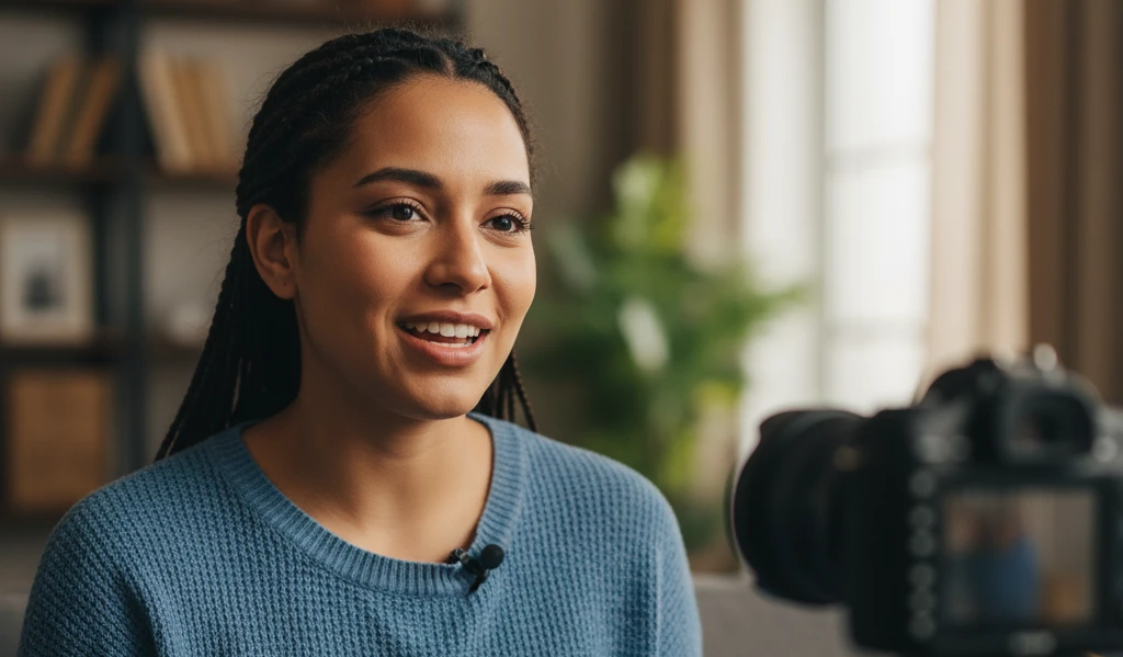 filming a female character