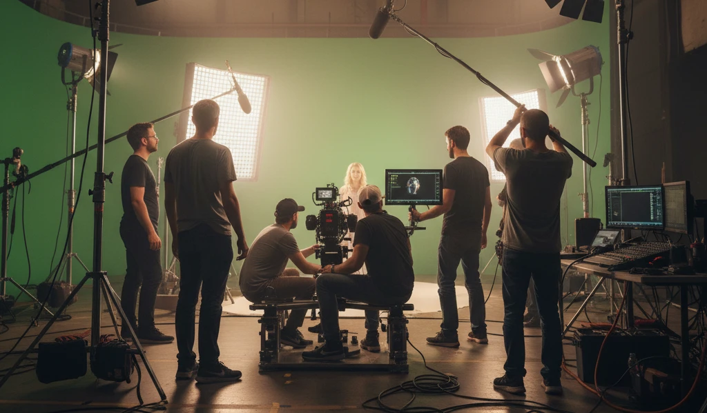 video production set