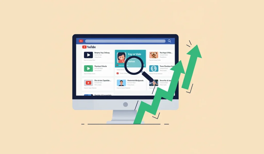 illustration of youtube statistics